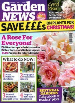 Garden News – December 03 2022