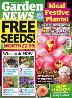 Garden News – December 17 2022