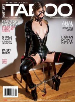 Hustler’s Taboo – November – December 2016