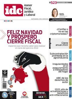 IDC Asesor Fiscal Juridico y Laboral – diciembre 2022