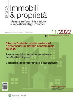 Immobili & proprieta – Novembre 2022