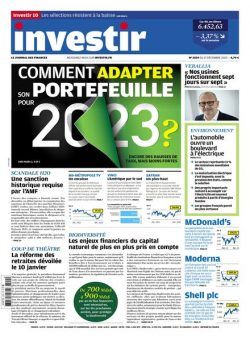 Investir – 17 Decembre 2022