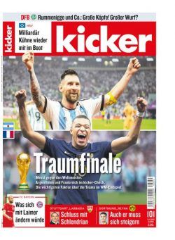 Kicker – 15 Dezember 2022