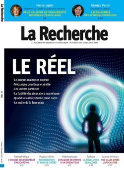 La Recherche – 01 septembre 2022