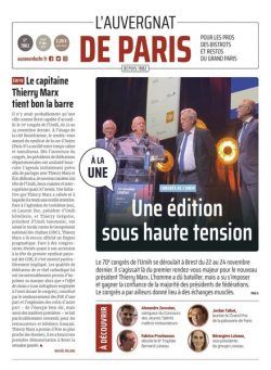 L’Auvergnat de Paris – 01 decembre 2022