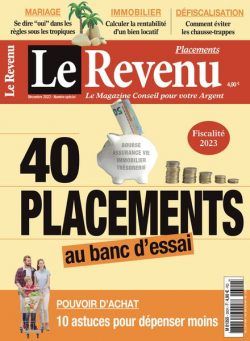 Le Revenu Placements – Decembre 2022