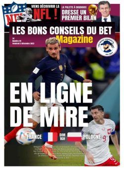 Les Bons Conseils du Bet Magazine – 02 decembre 2022