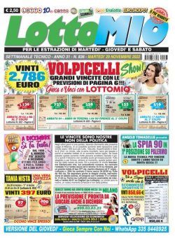 Lottomio – 29 Novembre 2022