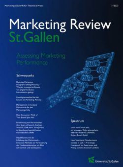 Marketing Review St Gallen – Dezember 2022