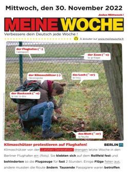 Meine Woche – 30 November 2022