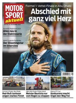 MOTORSPORT aktuell – 23 November 2022