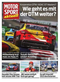 MOTORSPORT aktuell – 30 November 2022