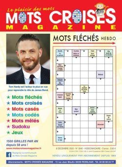 Mots Croises Magazine – 08 decembre 2022