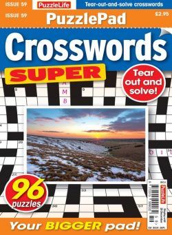 PuzzleLife PuzzlePad Crosswords Super – 01 December 2022