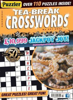 Puzzler Tea-Break Crosswords – December 2022