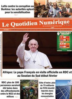 Quotidien Numerique d’Afrique – 02 decembre 2022