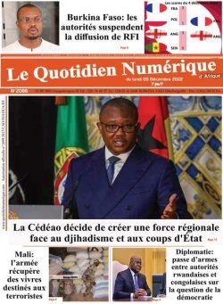 Quotidien Numerique d’Afrique – 05 decembre 2022