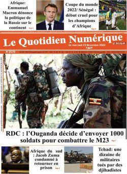 Quotidien Numerique d’Afrique – 23 novembre 2022