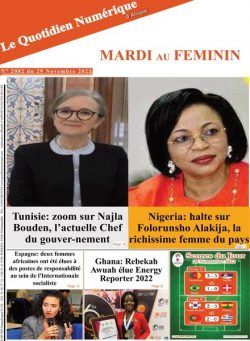 Quotidien Numerique d’Afrique – 29 novembre 2022