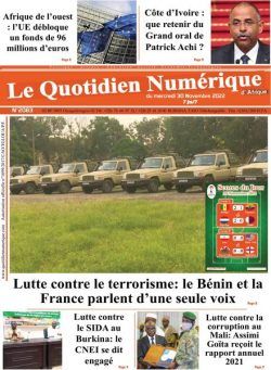 Quotidien Numerique d’Afrique – 30 novembre 2022