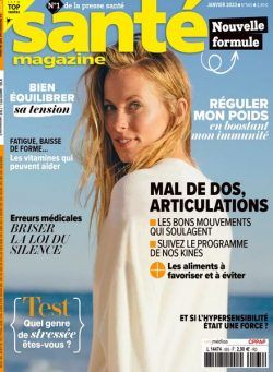 Sante Magazine – Janvier 2023