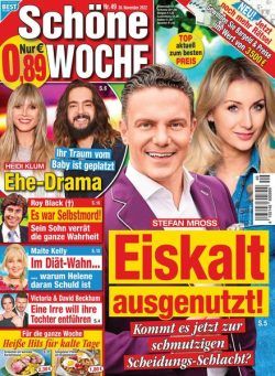 Schone Woche – 30 November 2022