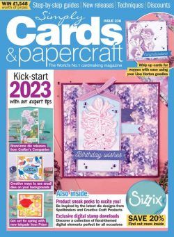 Simply Cards & Papercraft – Issue 238 – December 2022