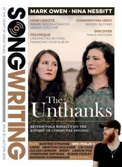 Songwriting Magazine – Issue 30 – Autumn 2022