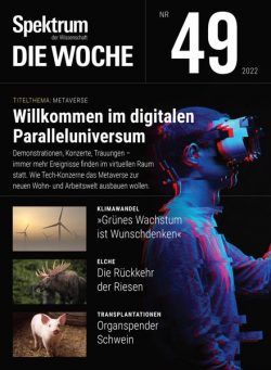 Spektrum – Die Woche – 08 Dezember 2022