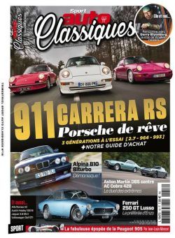 Sport Auto France – 15 avril 2020