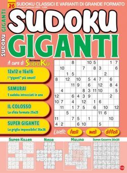 Sudoku Giganti – dicembre 2022