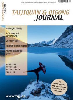 Taijiquan & Qigong Journal – November 2022 – Januar 2023