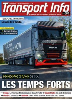 Transport Info – 16 Decembre 2022