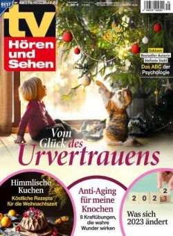 TV HOren und Sehen – 02 Dezember 2022