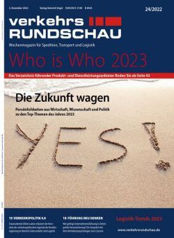 VerkehrsRundschau – Dezember 2022