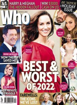 Who – January 02 2023