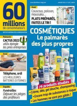 60 Millions de Consommateurs – Janvier 2023