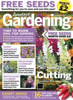 Amateur Gardening – 14 January 2023