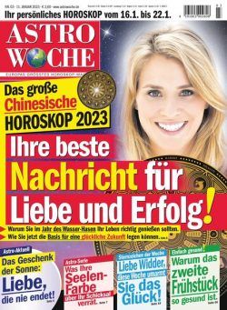 Astrowoche – 11 Januar 2023