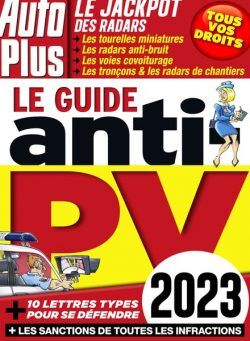 Auto Plus – Hors-Serie – Le Guide Anti-PV 2023