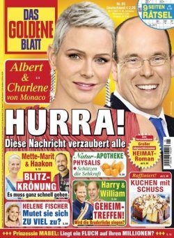 Das Goldene Blatt – 28 Januar 2023