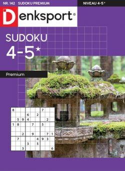 Denksport Sudoku 4-5 premium – 19 januari 2023