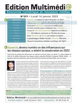 Edition Multimedia – 16 janvier 2023