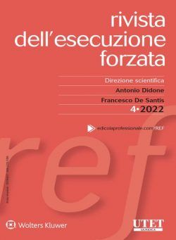 Esecuzione forzata – Dicembre 2022