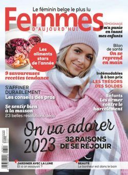 Femmes D’Aujourd’Hui – 5 Janvier 2023