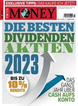 FOCUS-MONEY – 10 Januar 2023