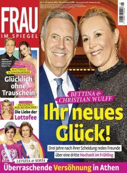 Frau im Spiegel – 25 Januar 2023