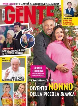 Gente Italia – 31 Dicembre 2022