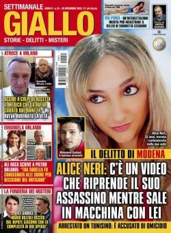 Giallo – 28 Dicembre 2022