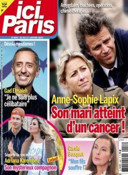 Ici Paris – 25 janvier 2023